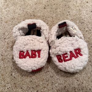Baby Cozy Sherpa Baby Bear Slipper